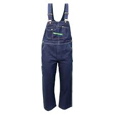 Key Garment Wash Denim Bib Overall - SI Workwear