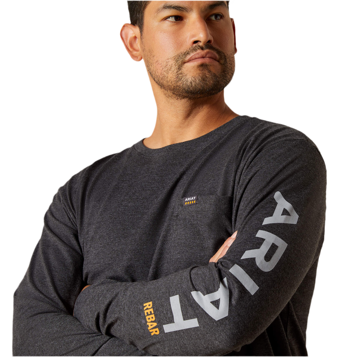 MNS Rebar Cotton Strong Standard Logo Pocket T-Shirt