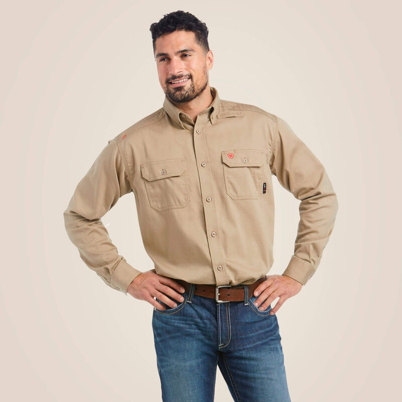 MNS FR Solid Work Shirt