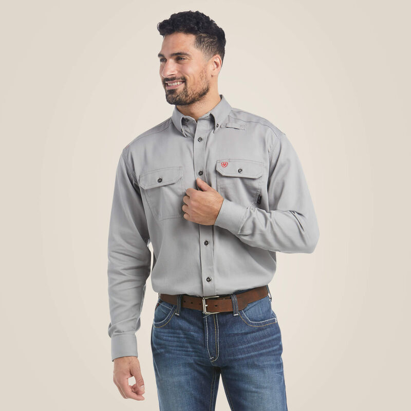 MNS FR Solid Work Shirt