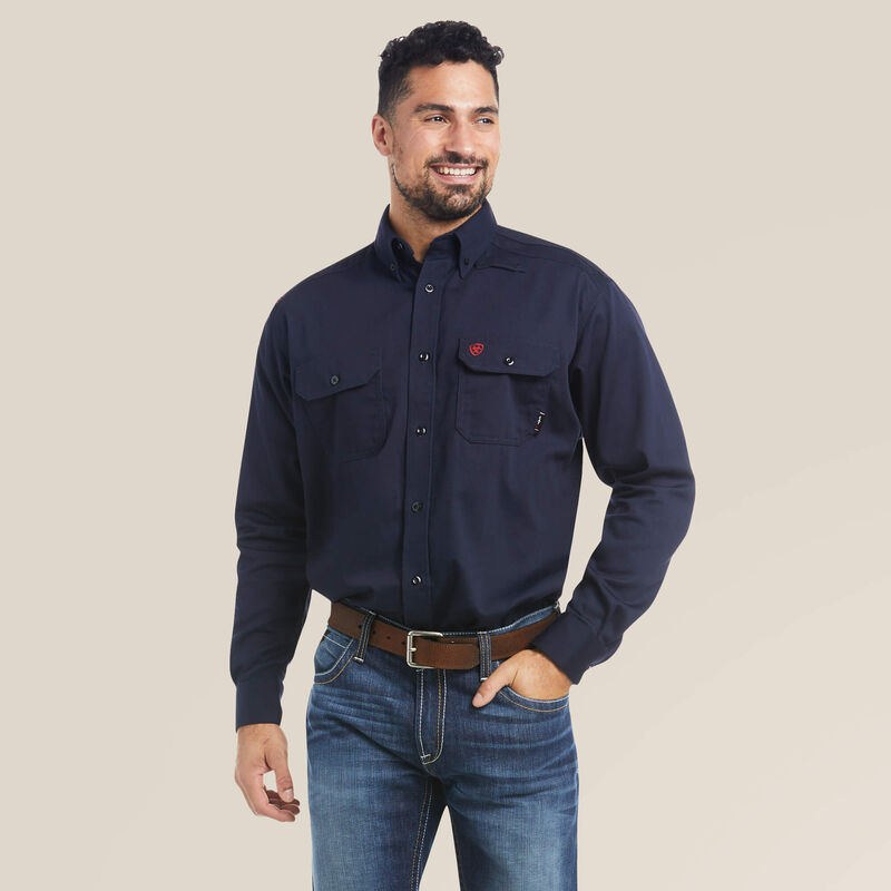 MNS FR Solid Work Shirt