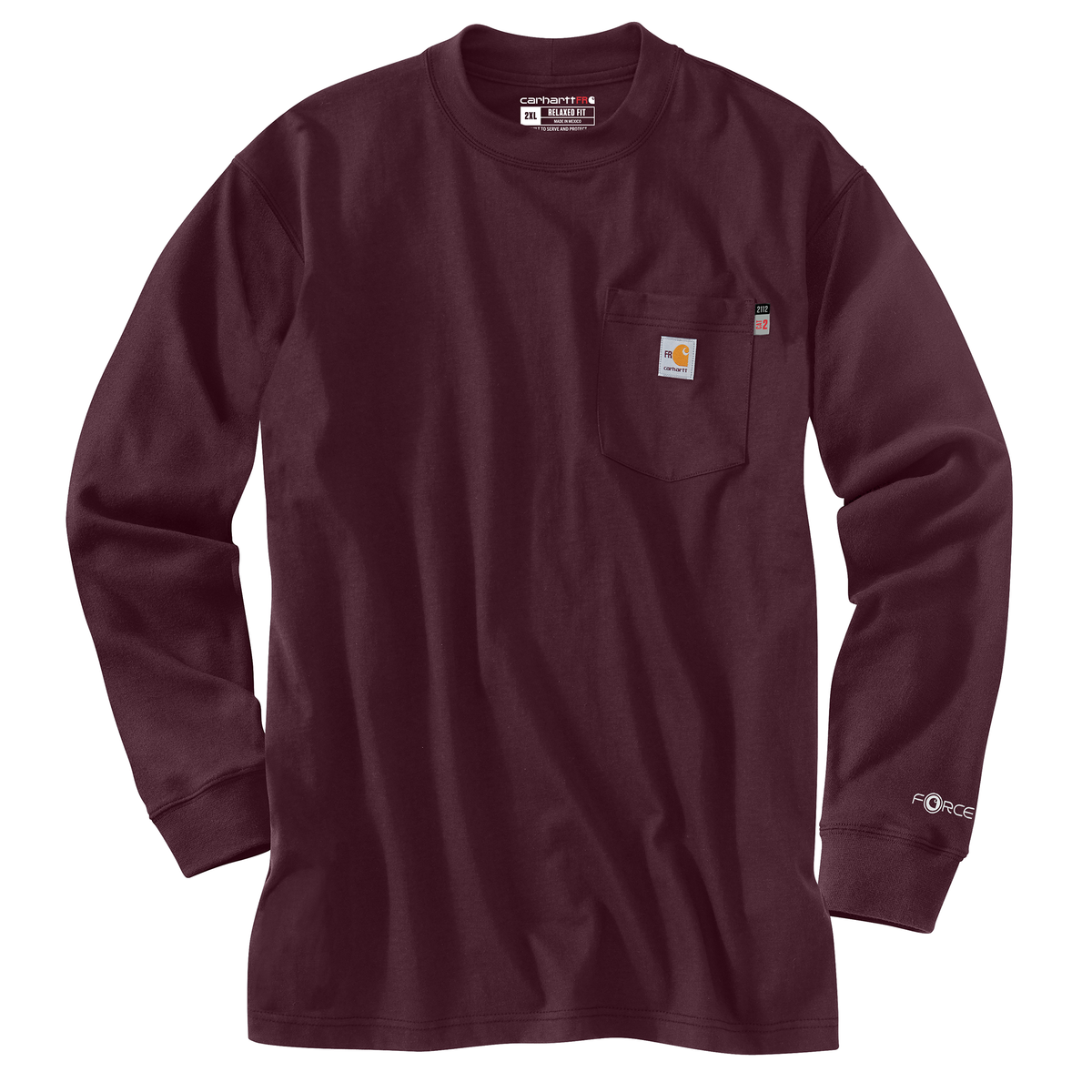 Carhartt FR Force Loose Fit Midweight Long-Sleeve Pocket Shirt