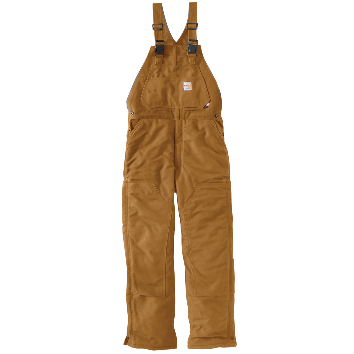 Flame-Resistant Duck Bib Overall/Unlined
