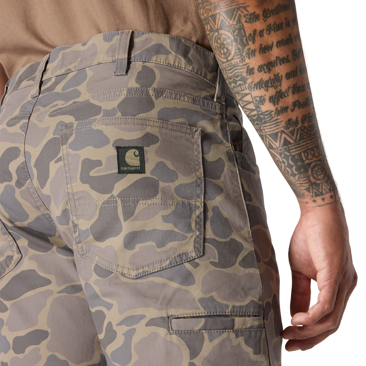 RELAXED STRAIGHT RIGBY CANVAS WORK PANT