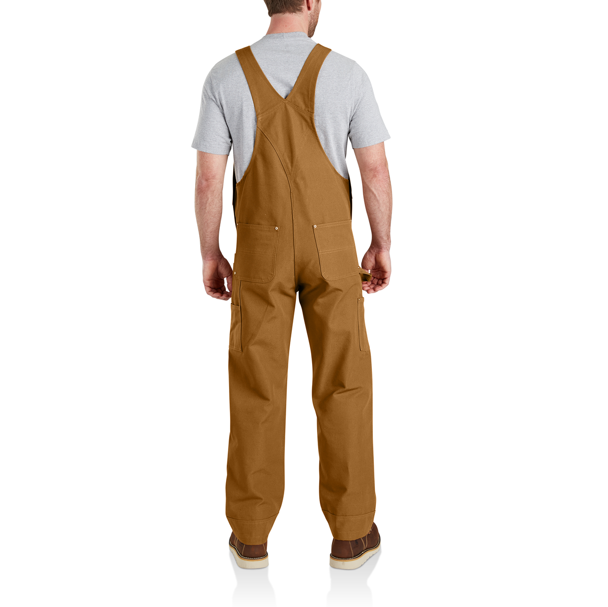 Men&#39;s Bib Overall - Relaxed Fit - Duck