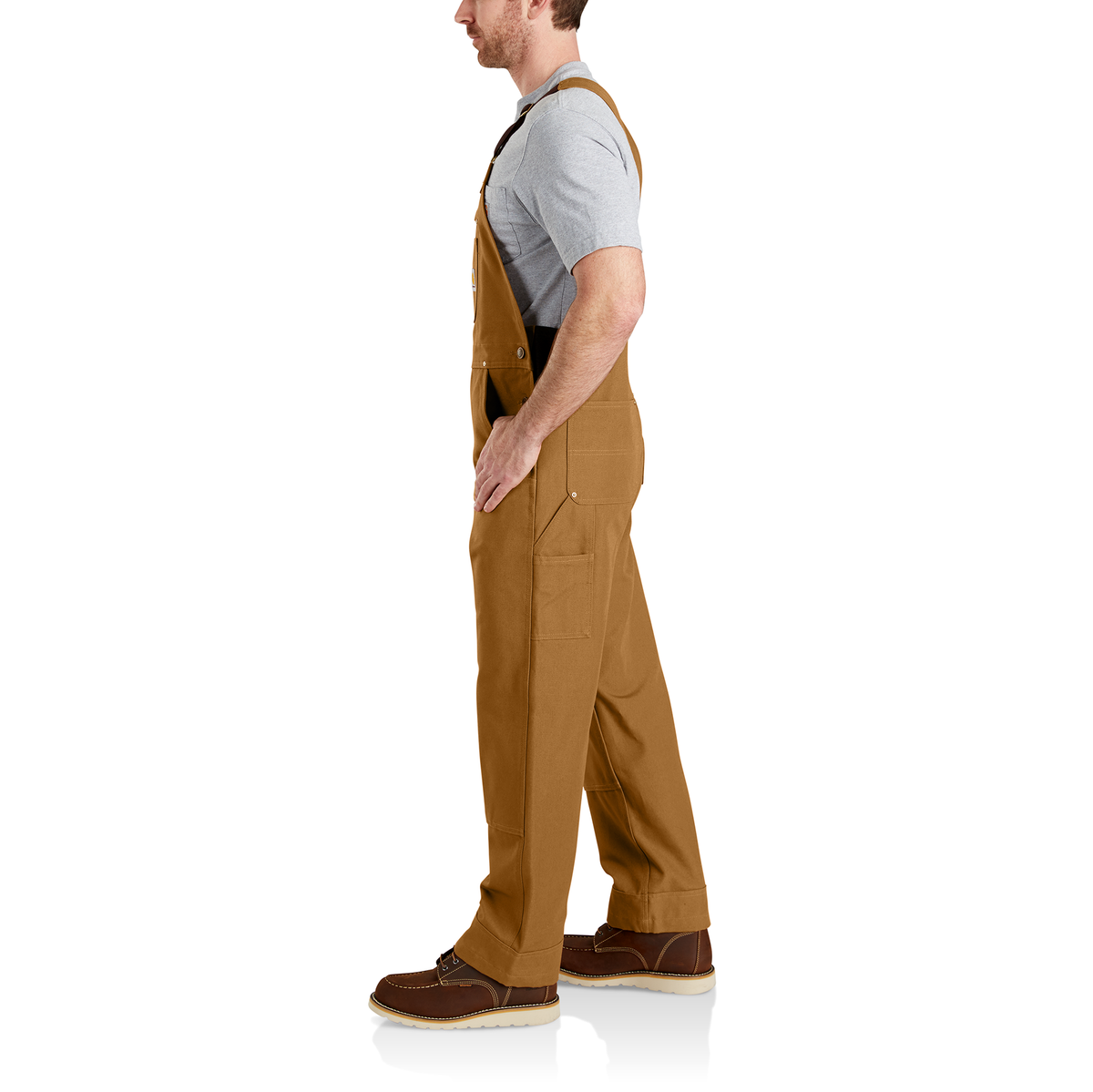Men&#39;s Bib Overall - Relaxed Fit - Duck