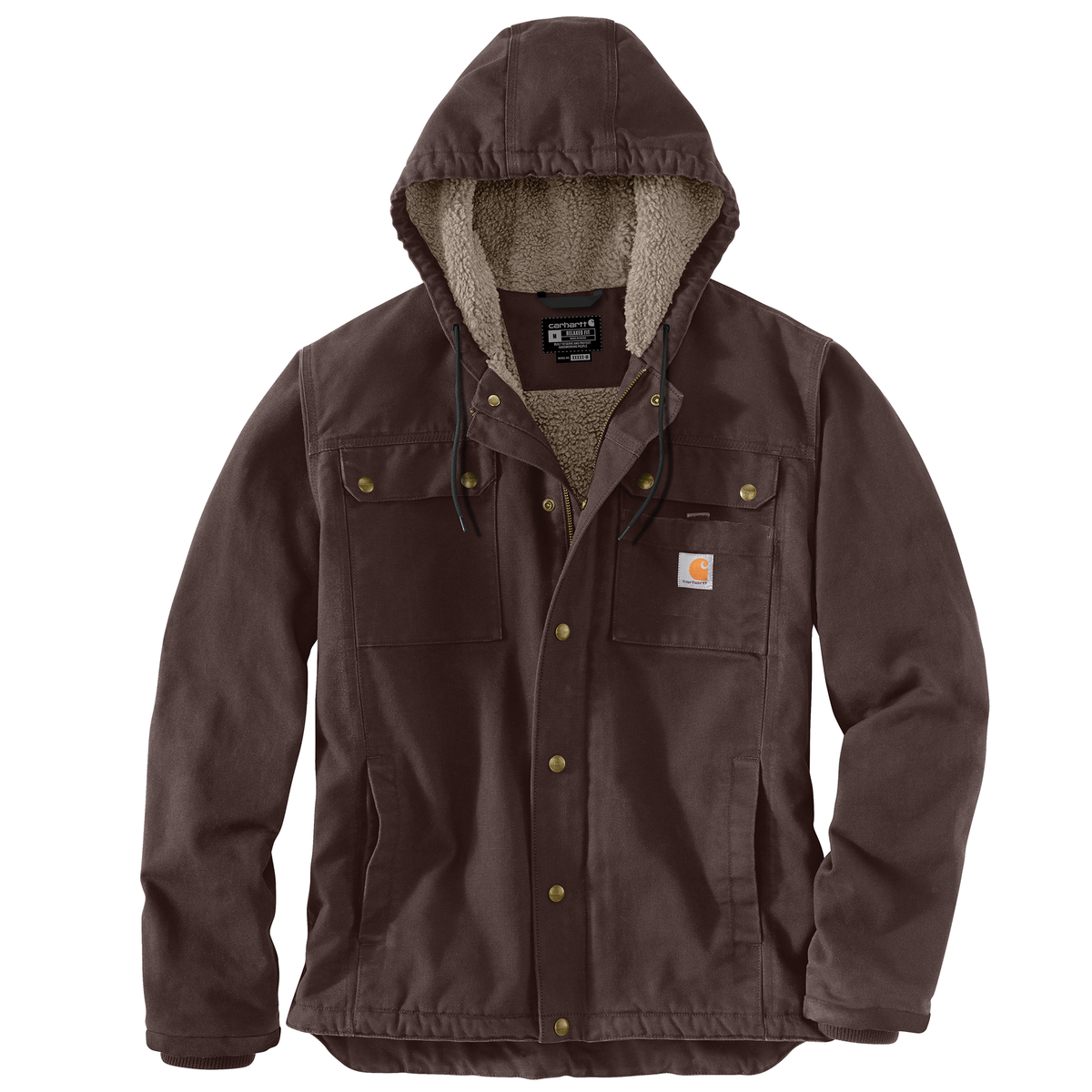 Carhartt Washed Duck Sherpa-Lined Utility Jacket (3 COLOR OPTIONS)