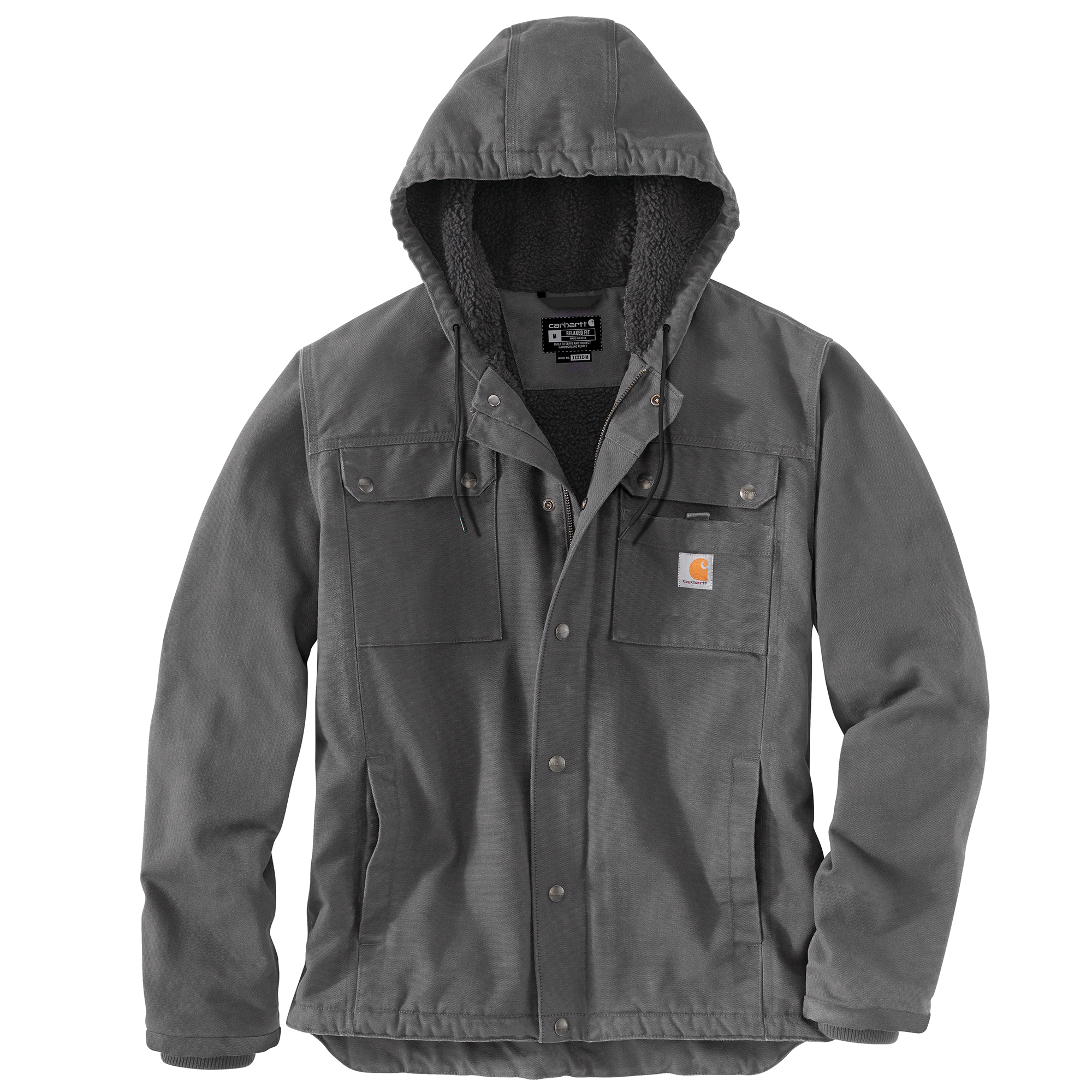 ジャケット・アウター Carhartt SHERPA-LINED UTILITY JACKET 103826_BRN_MF22_e_30ed0918-