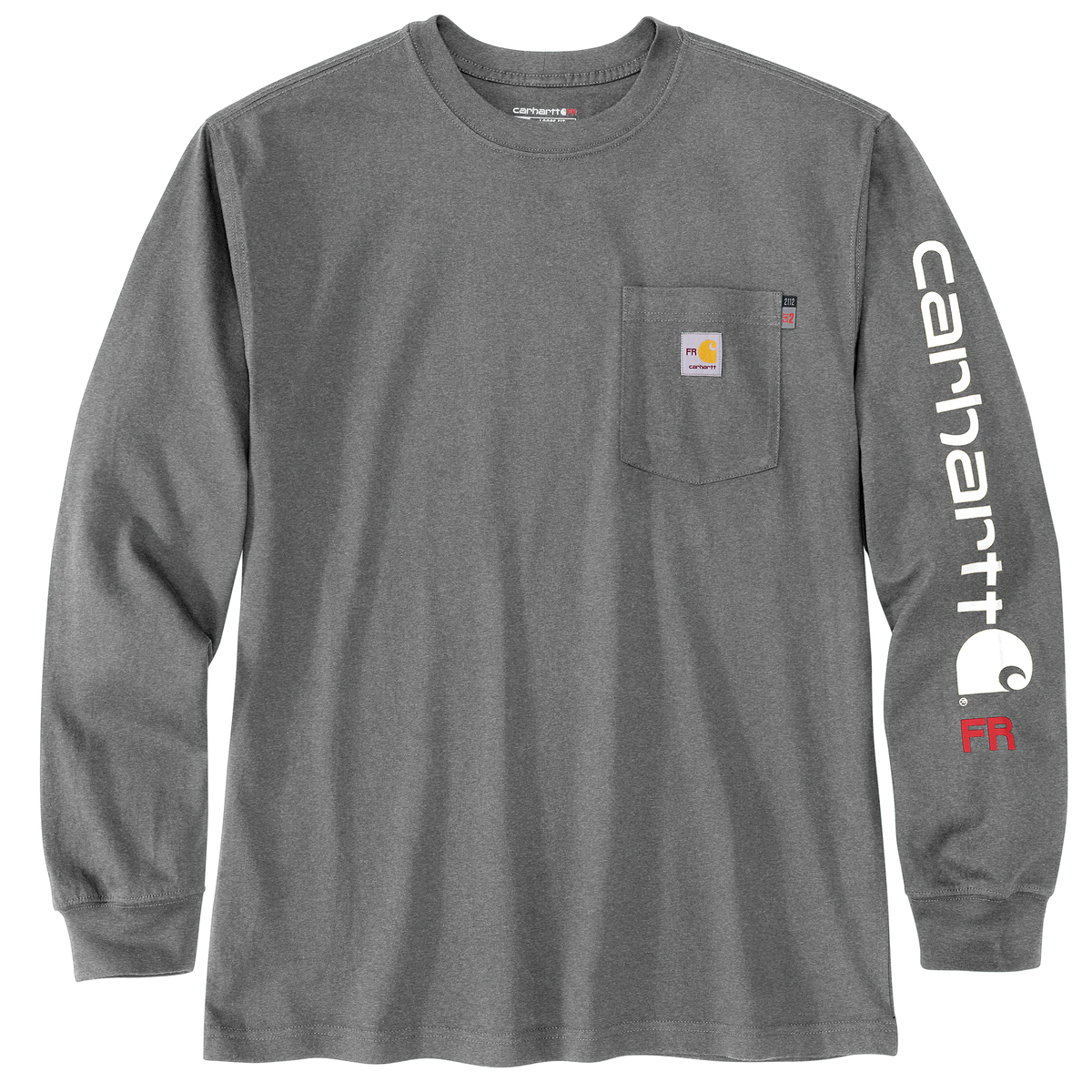 Carhartt FR Force Loose Fit Lightweight Long-Sleeve Logo Graphic Shirt