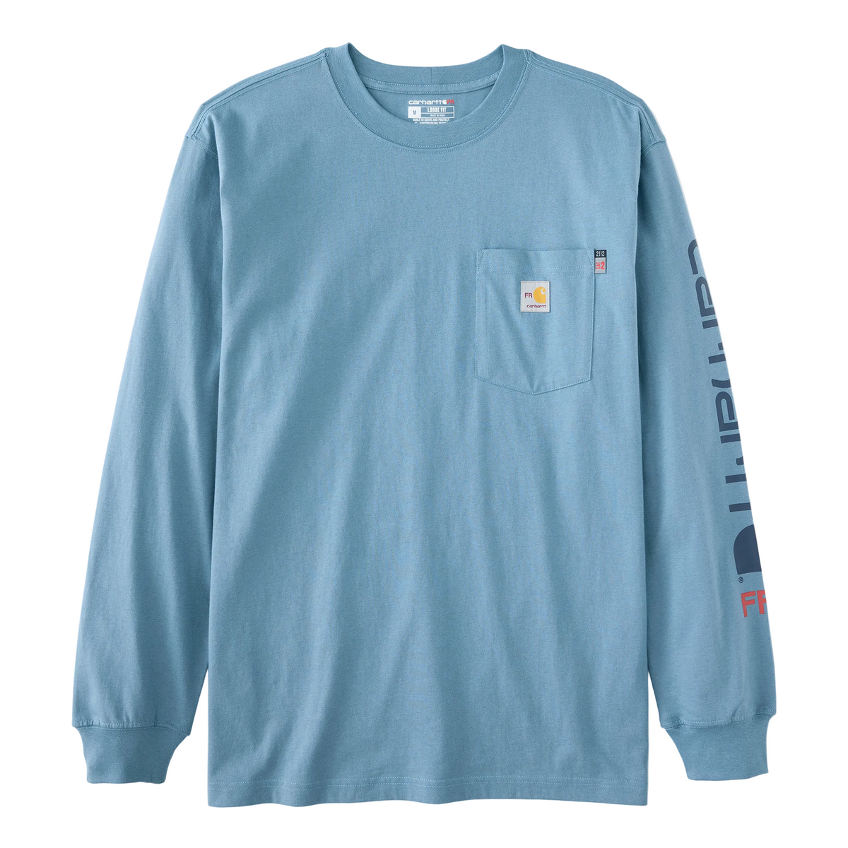 Carhartt FR Force Loose Fit Lightweight Long-Sleeve Logo Graphic Shirt