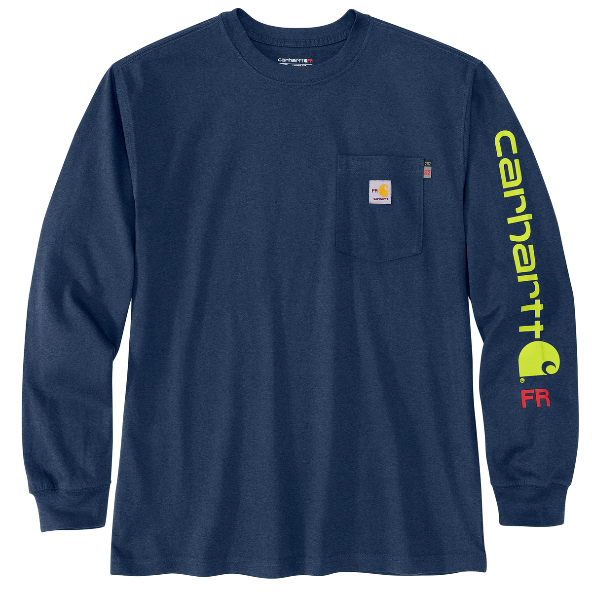 Carhartt FR Force Loose Fit Lightweight Long-Sleeve Logo Graphic Shirt