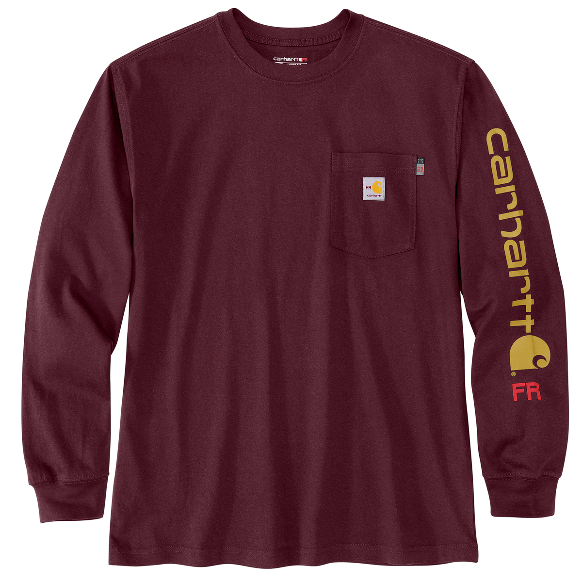 Carhartt FR Force Loose Fit Lightweight Long-Sleeve Logo Graphic Shirt