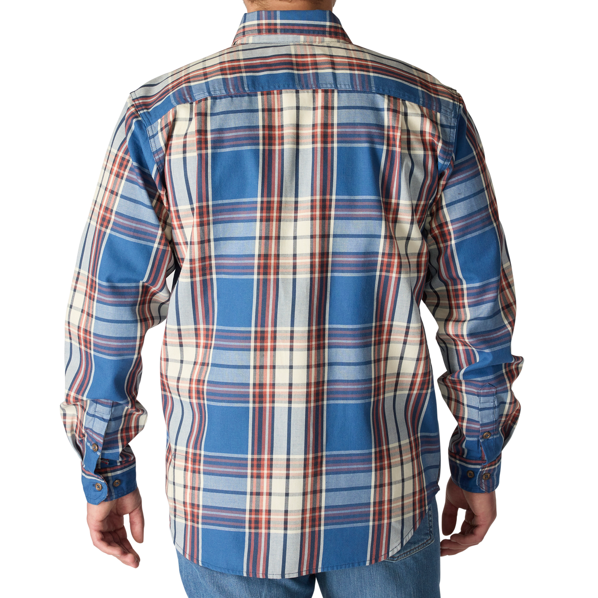FR Loose Fit Midweight Twill Plaid Shirt