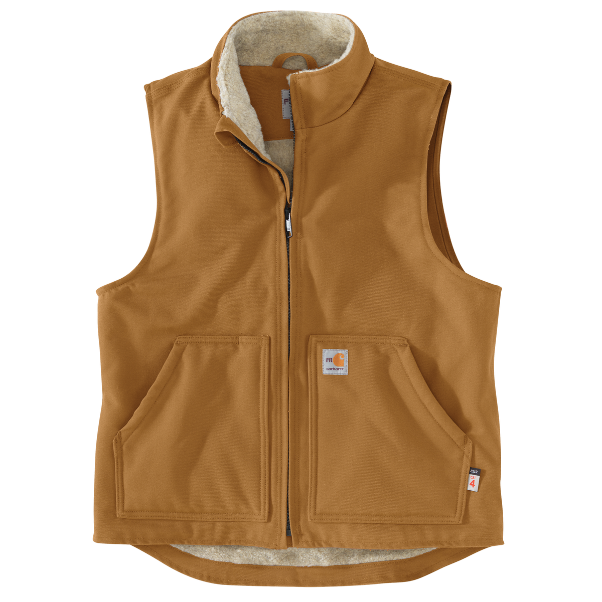 Carhartt FR Duck Sherpa Lined Vest (2 Color Options)