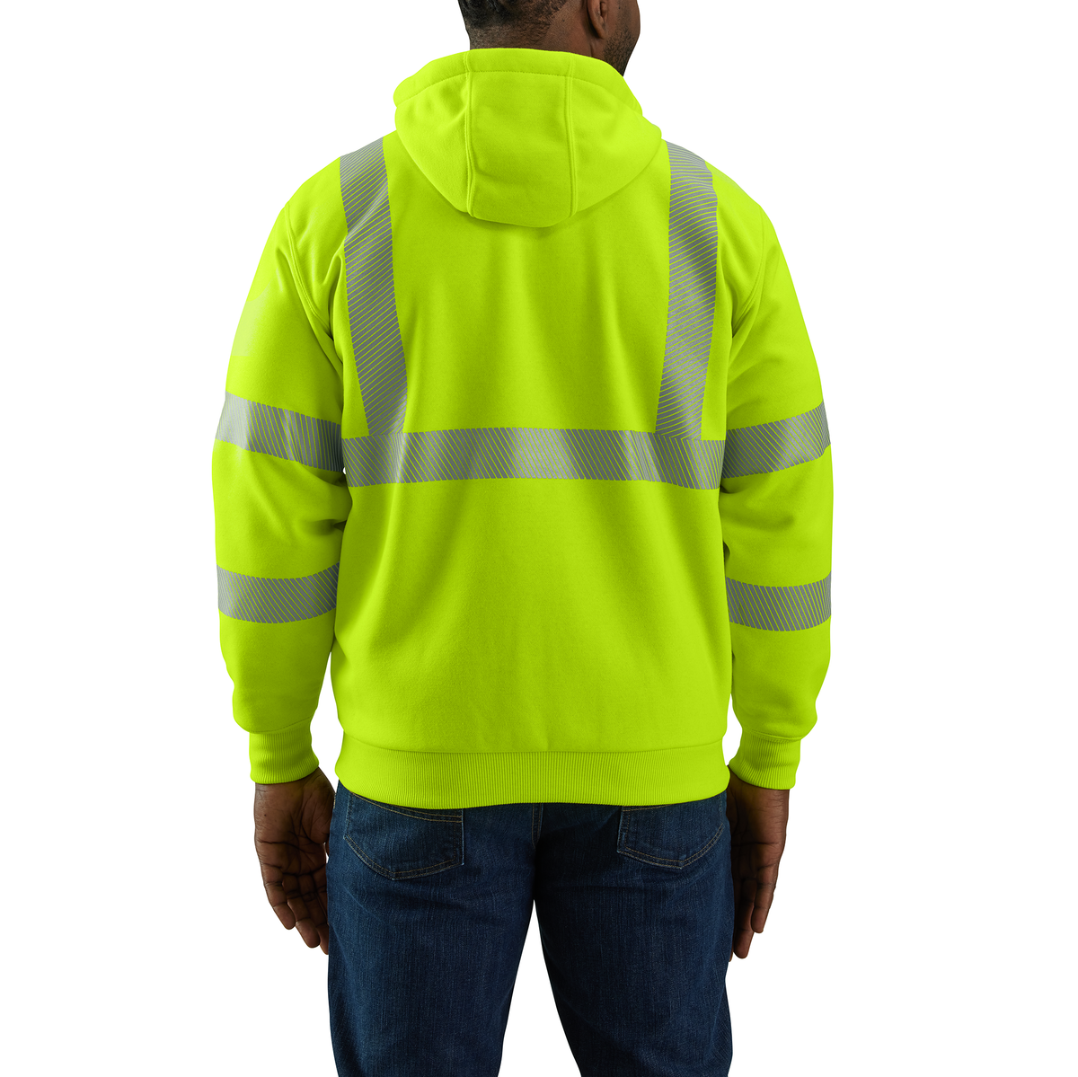 Carhartt High-Vis Rain Defender Loose Fit Midweight Thermal Lined Full Zip Class 3 (2 COLOR OPTIONS)