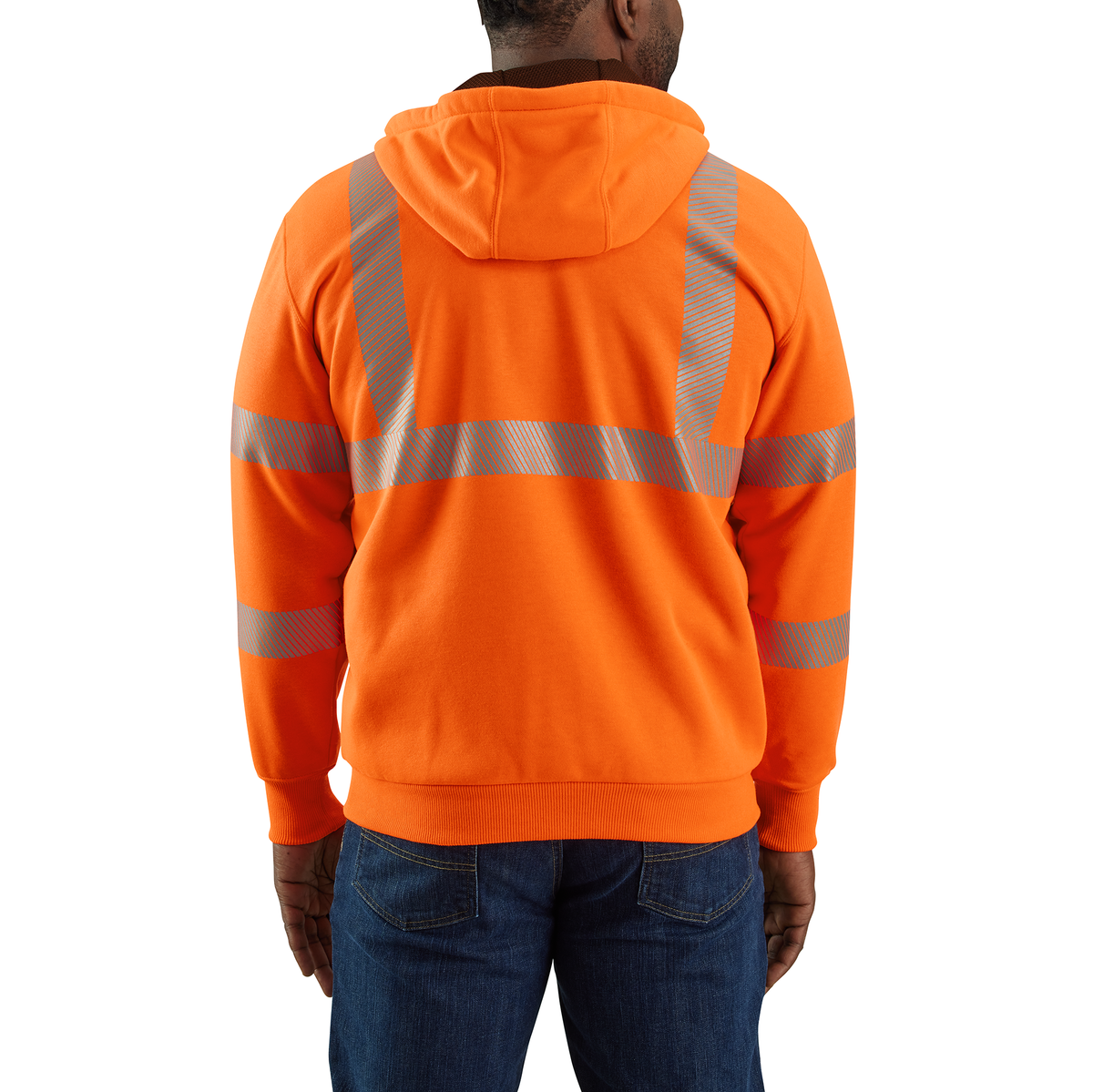 Carhartt High-Vis Rain Defender Loose Fit Midweight Thermal Lined Full Zip Class 3 (2 COLOR OPTIONS)