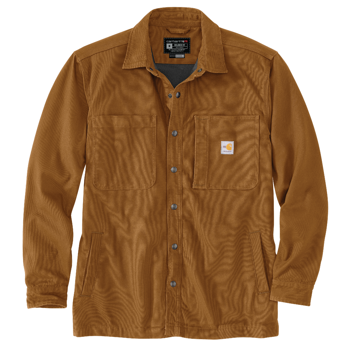 Flame-Resistant Rugged Flex® Canvas Shirt Jac