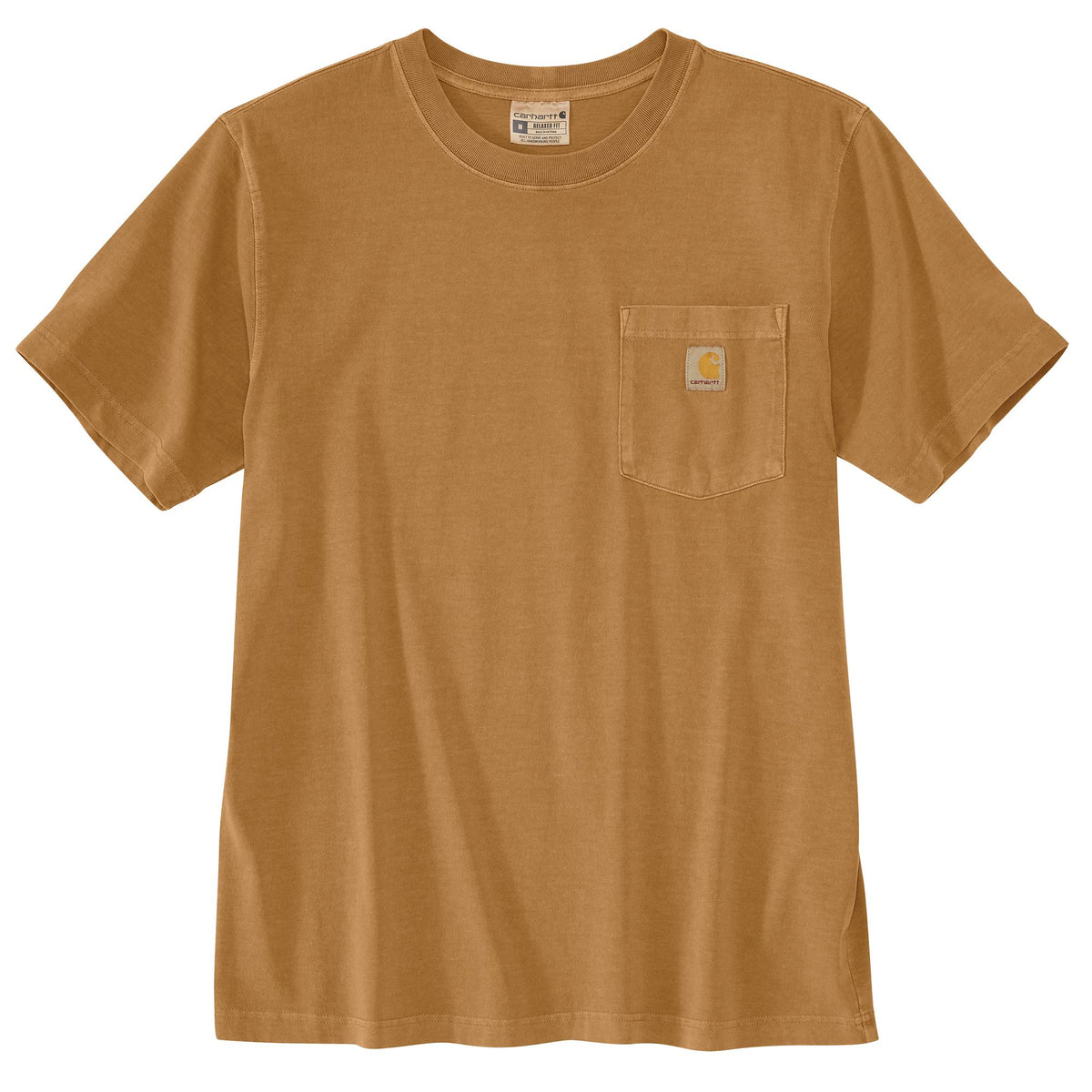 Carhartt Relaxed Fit Lightweight Short-Sleeve Garment Dyed Pocket T-Shirt