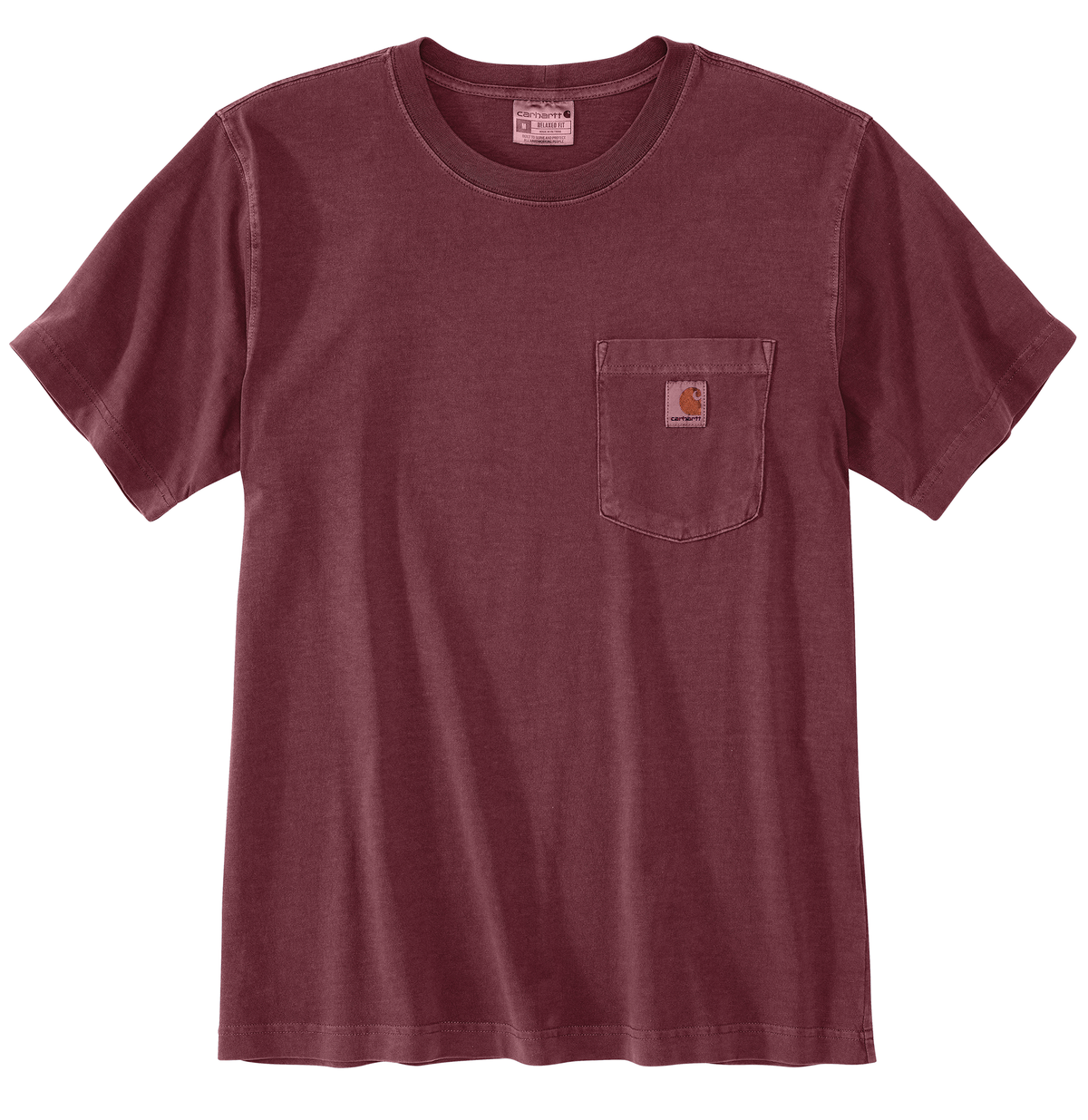 Carhartt Relaxed Fit Lightweight Short-Sleeve Garment Dyed Pocket T-Shirt