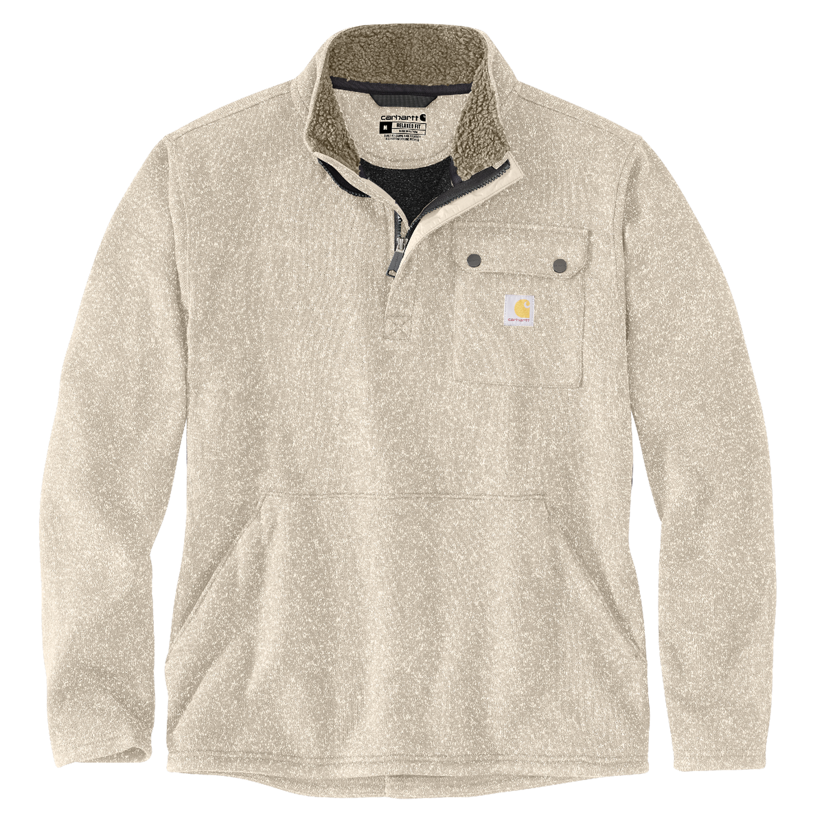 Carhartt Relaxed Fit Midweight Quarter Zip Pocket Sweater Fleece (4 COLOR OPTIONS)