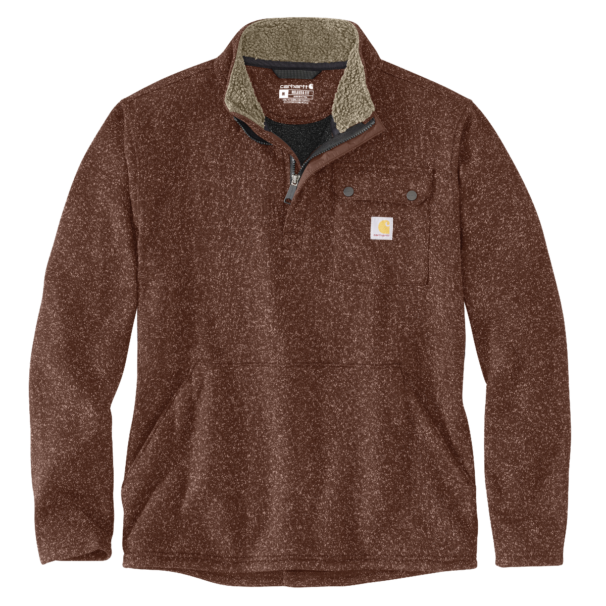 Carhartt Relaxed Fit Midweight Quarter Zip Pocket Sweater Fleece (4 COLOR OPTIONS)