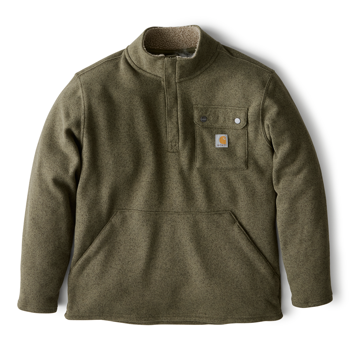 Carhartt Relaxed Fit Midweight Quarter Zip Pocket Sweater Fleece
