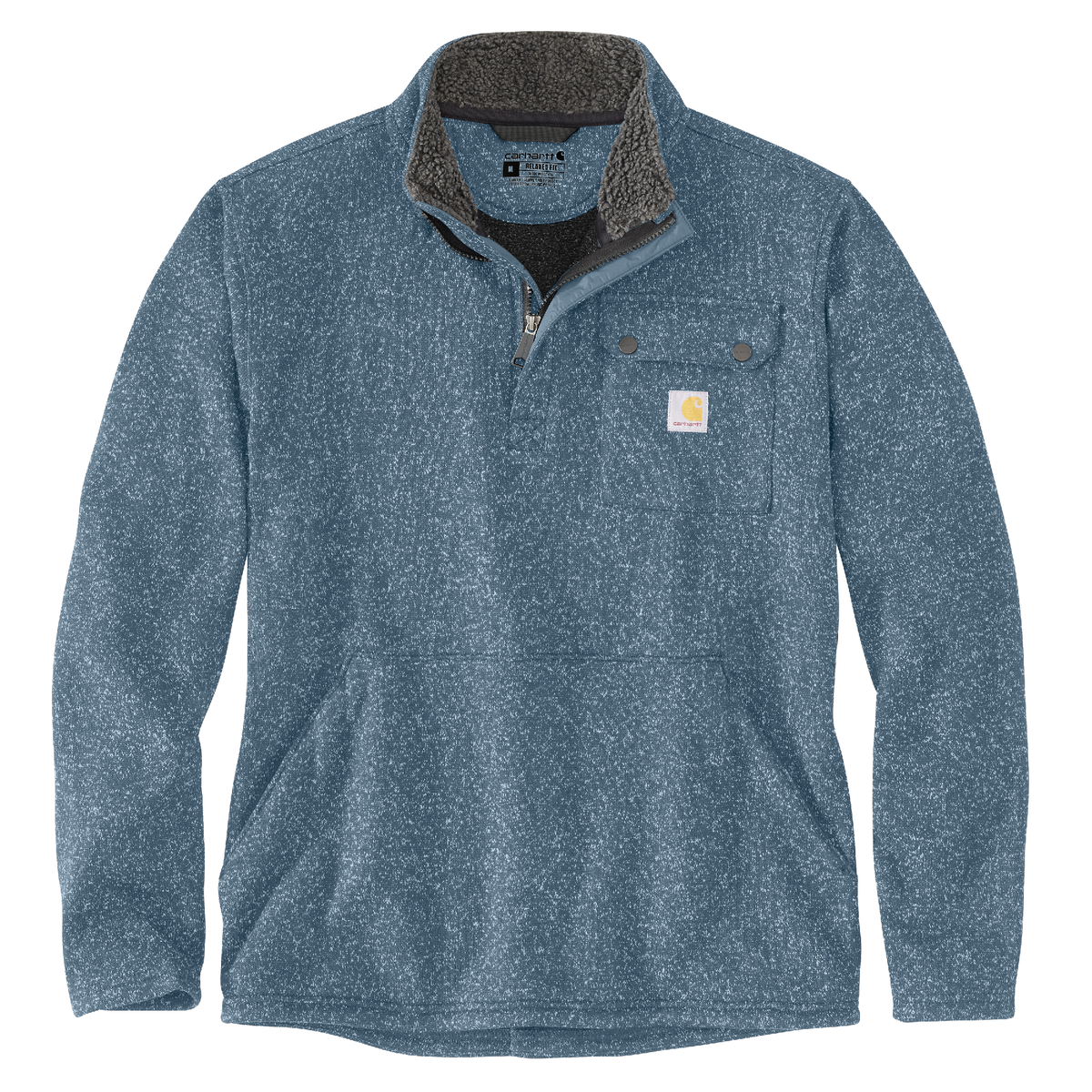 Carhartt Relaxed Fit Midweight Quarter Zip Pocket Sweater Fleece (4 COLOR OPTIONS)