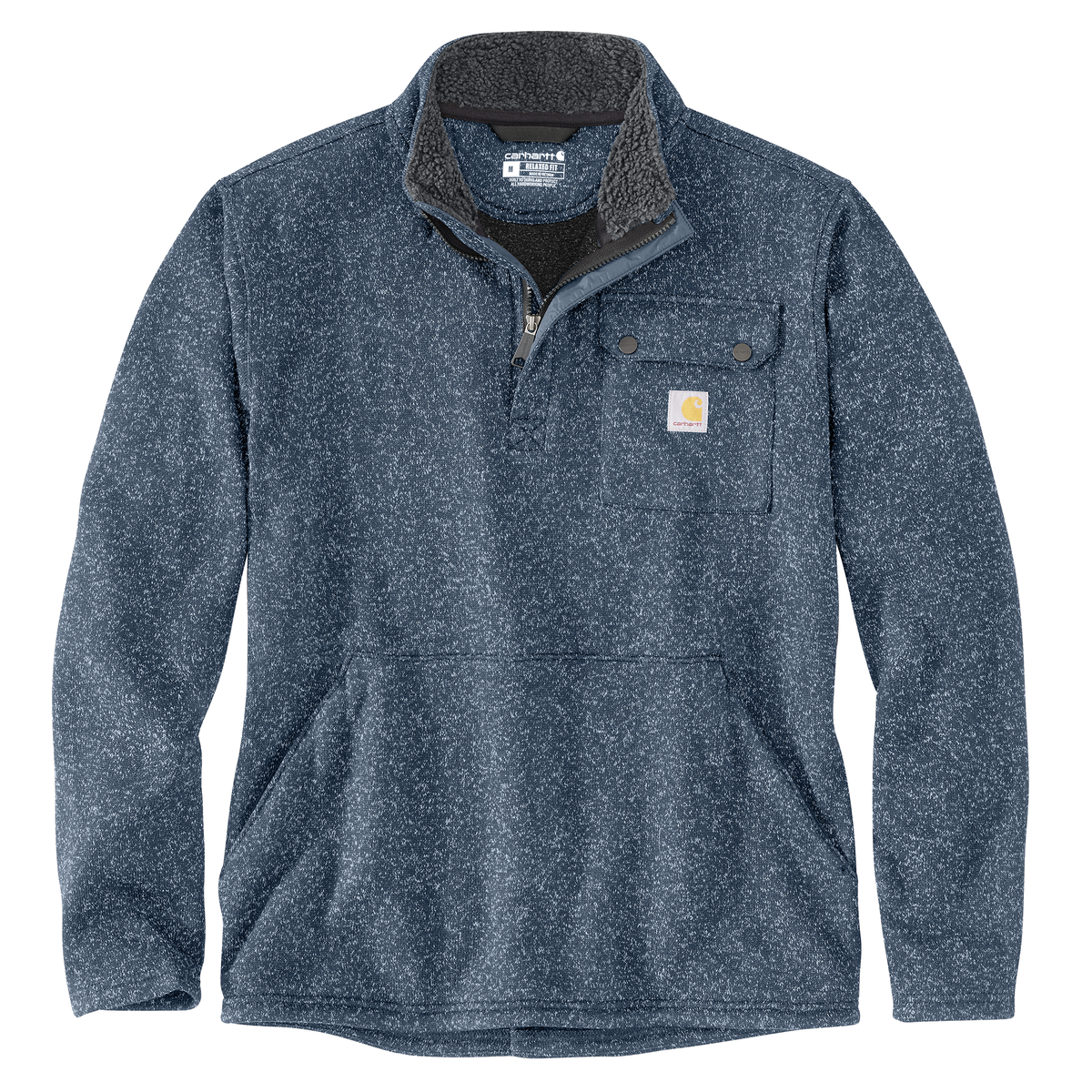 Carhartt Relaxed Fit Midweight Quarter Zip Pocket Sweater Fleece