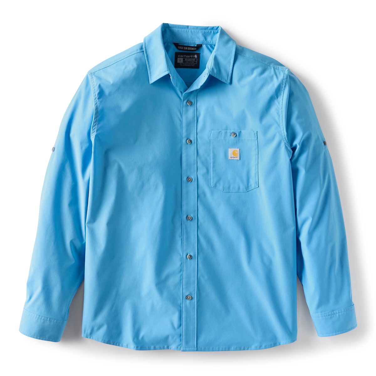 FORCE SUN DEFENDER™ WOVEN RELAXED LS SHIRT