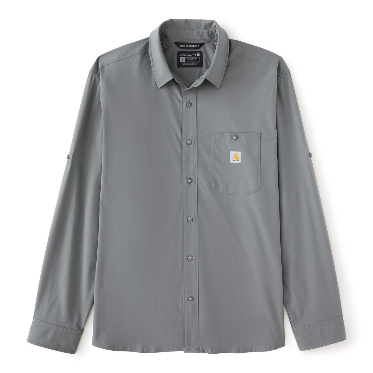 FORCE SUN DEFENDER™ WOVEN RELAXED LS SHIRT
