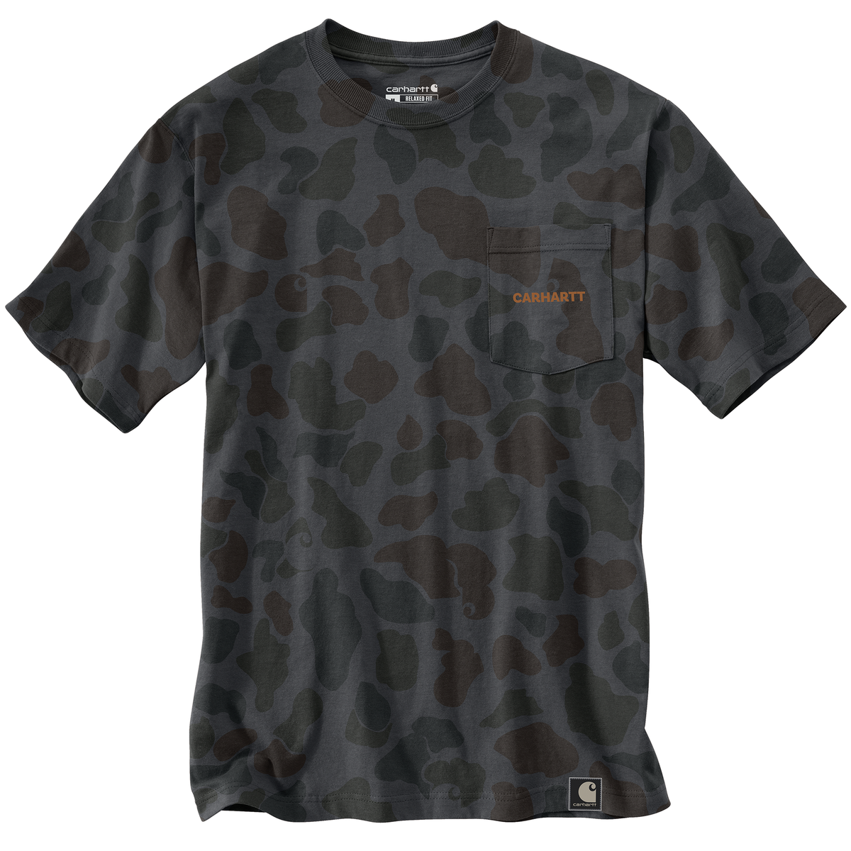 Carhartt Relaxed Fit Lightweight Short-sleeve Pocket Camo Logo Graphic T-Shirt (2 COLORS)