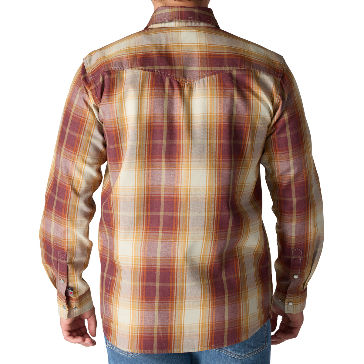 FR Montana Relaxed Fit Midweight Twill Snap Front Plaid Shirt