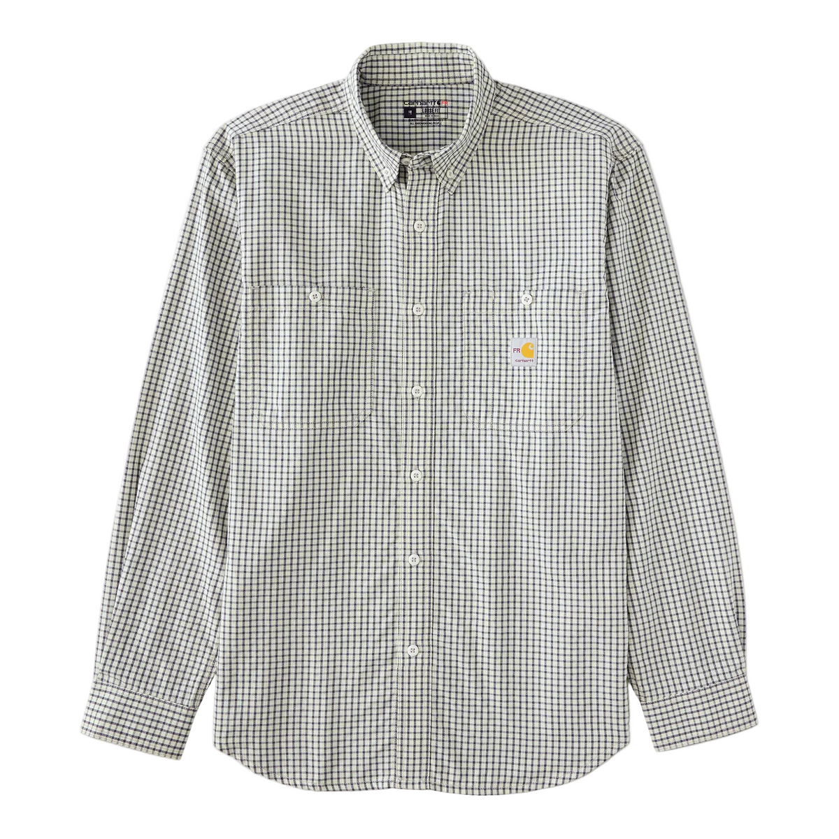 Flame Resistant Force Sun Defender Long Sleeve Plaid Shirt