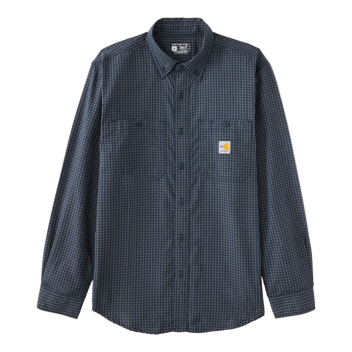Flame Resistant Force Sun Defender Long Sleeve Plaid Shirt