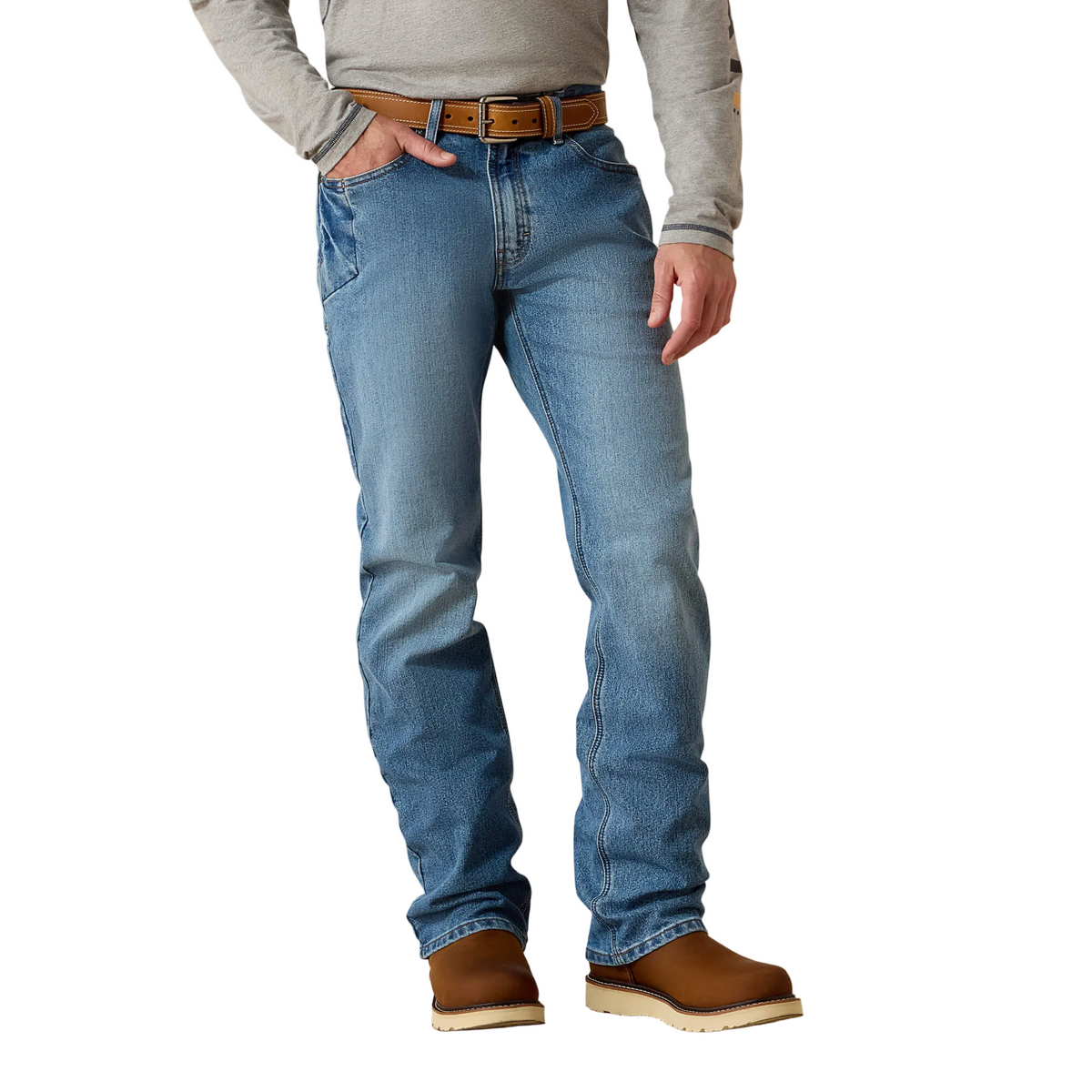 MNS Rebar M4 Relaxed DuraStretch Basic Boot Cut Jean
