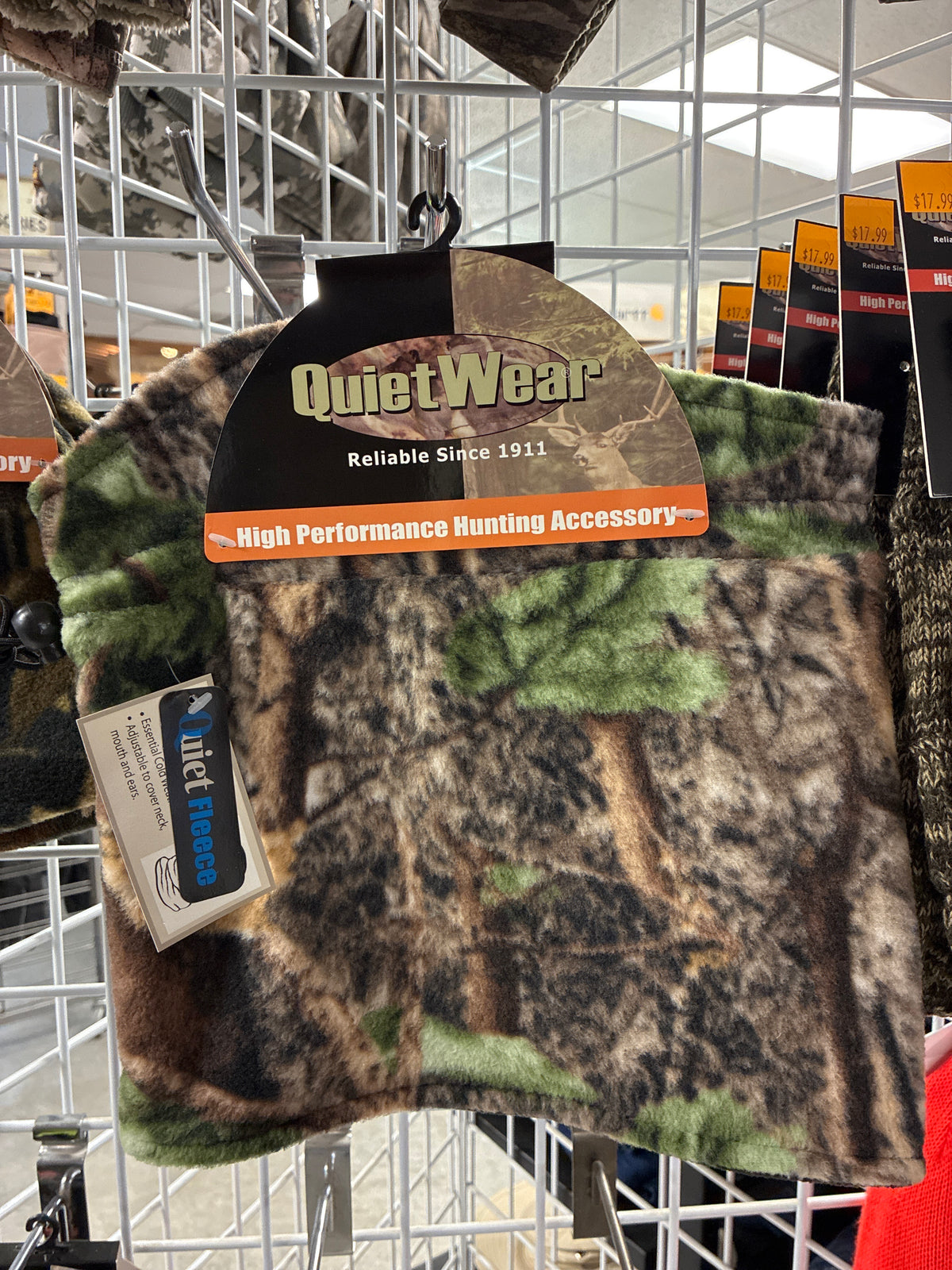 QUIETWEAR FLEECE NECK GAITER