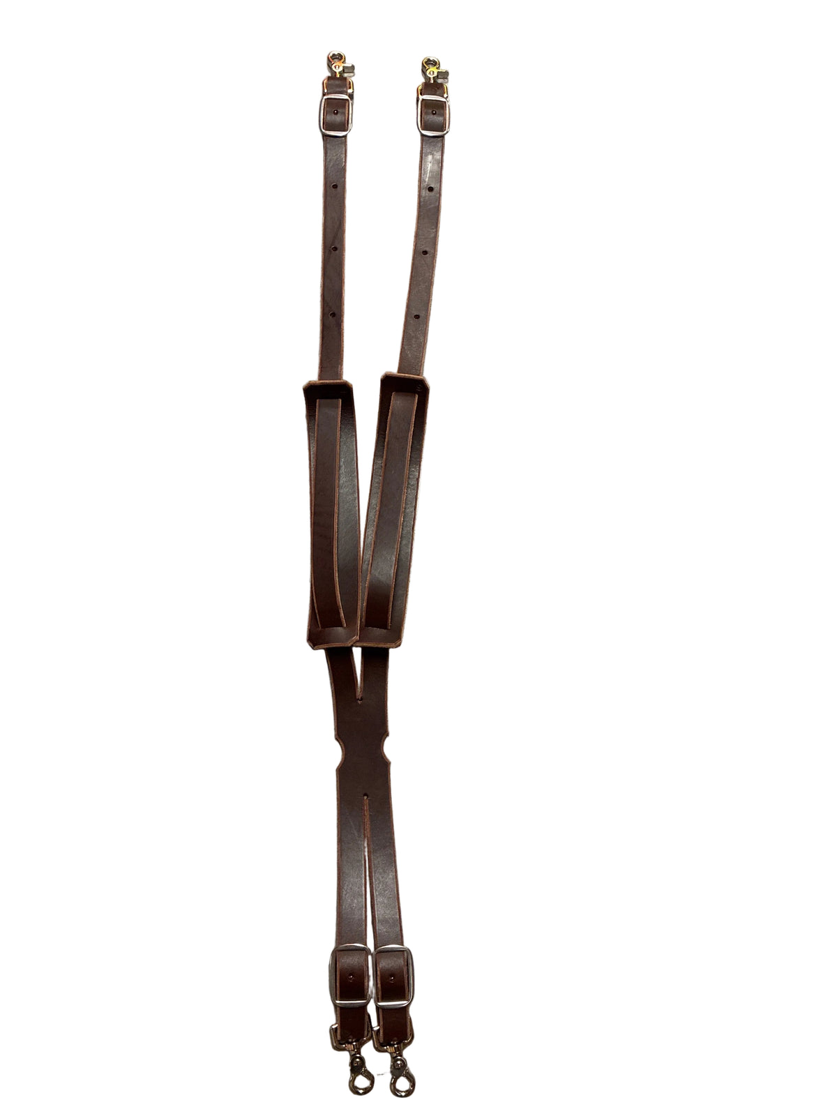 Leather Mining Suspenders