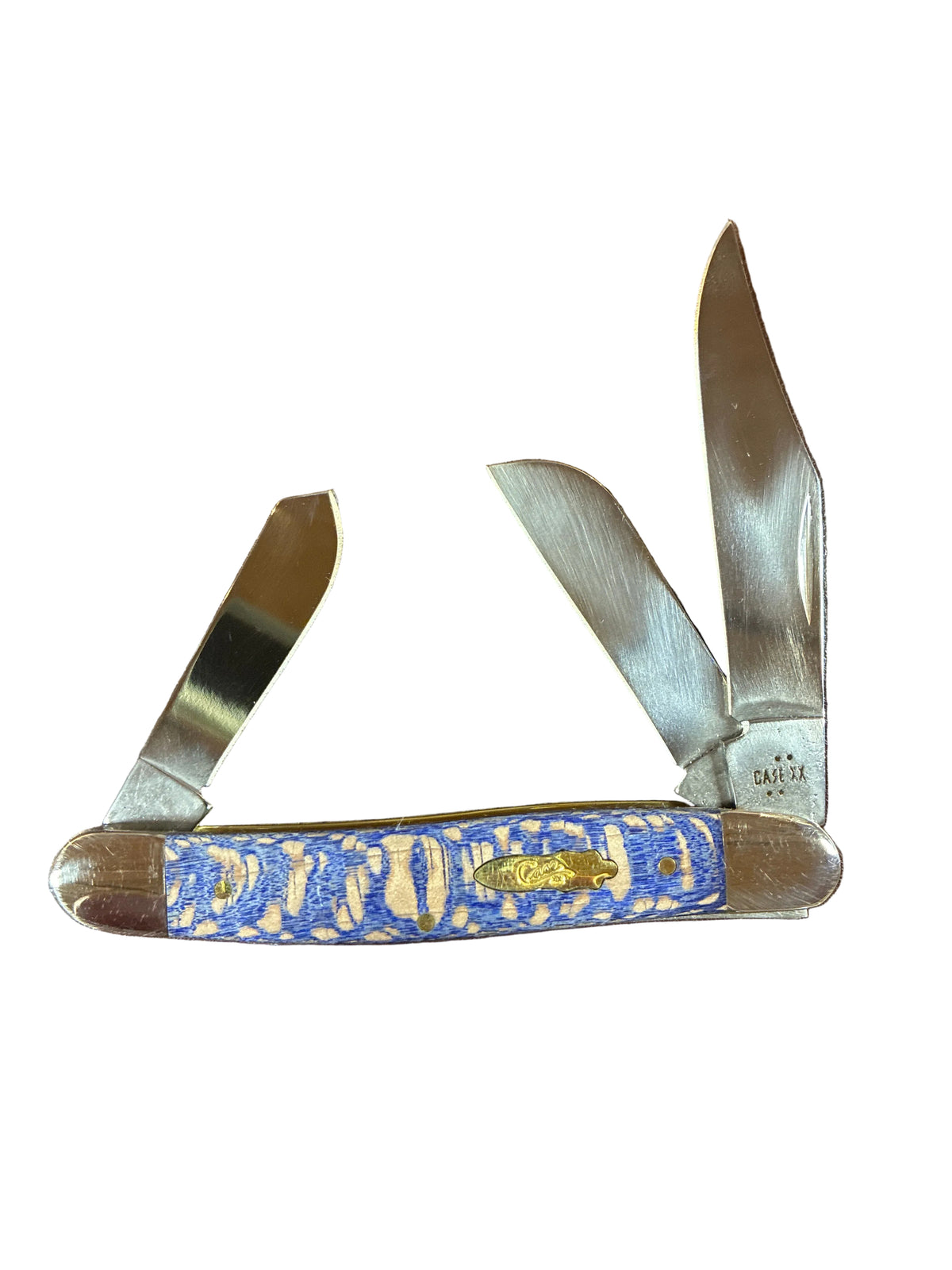 Blue Sycamore Wood Smooth Stockman