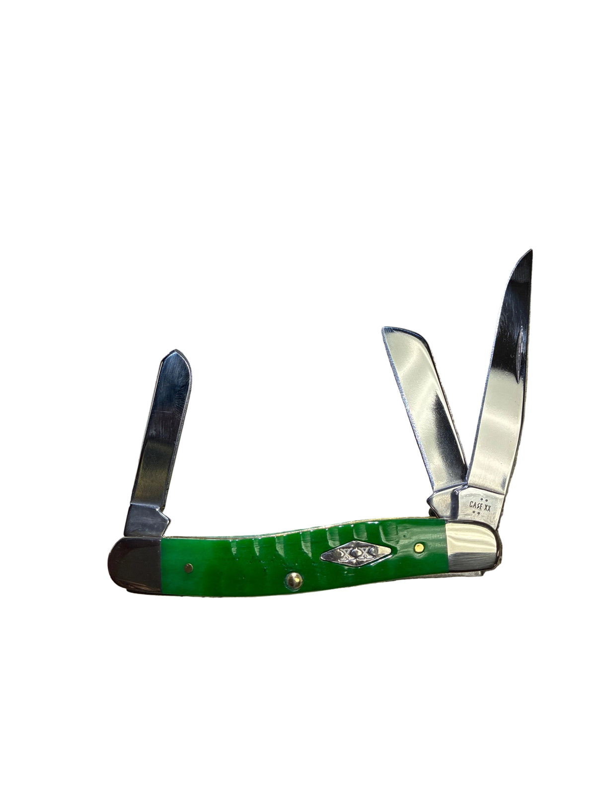 Gator Jigged Bright Green Bone Medium Stockman