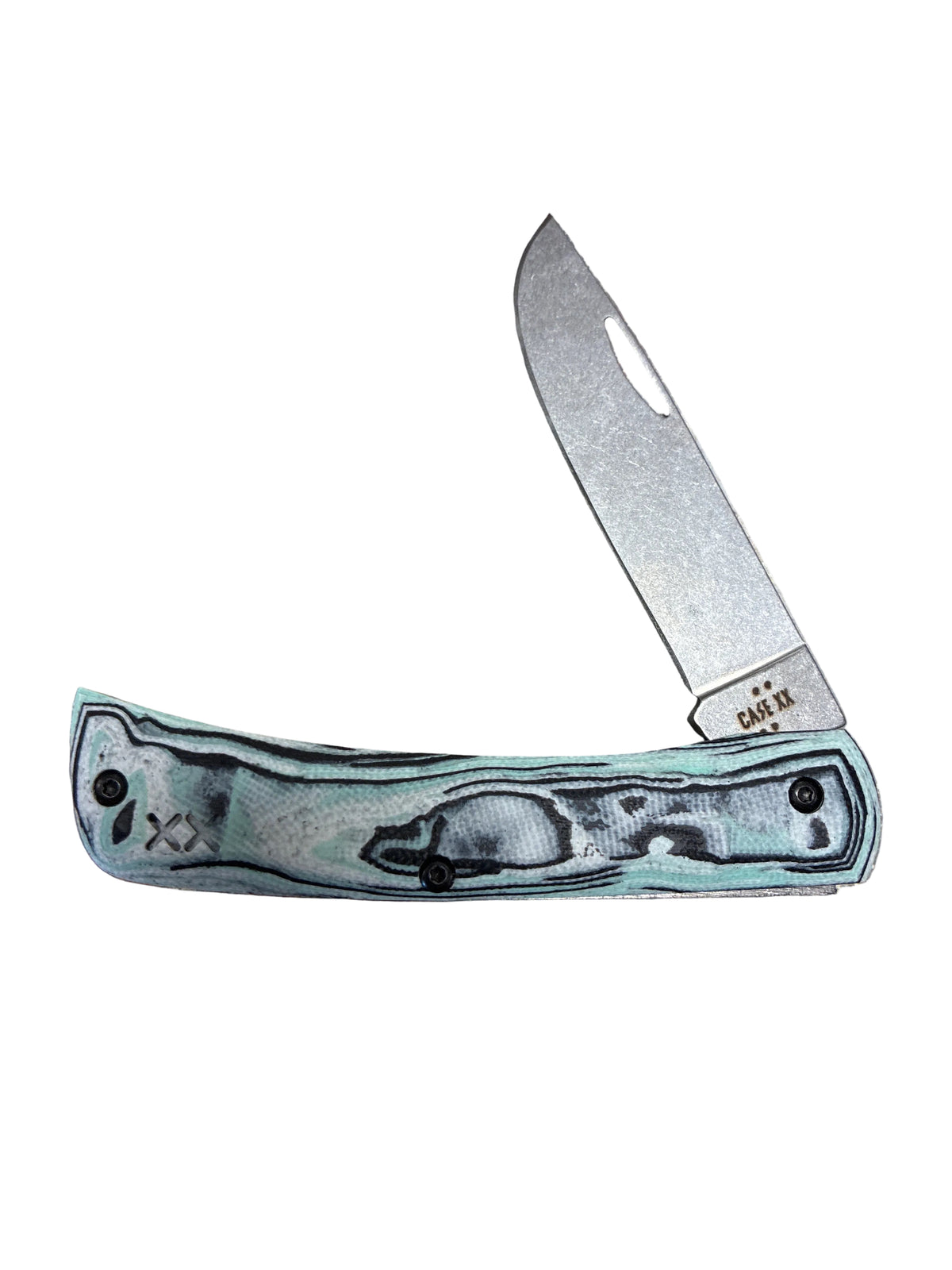 Crossroads™ Smooth Seafoam Green Burl G-10 XR Sod Buster® Jr
