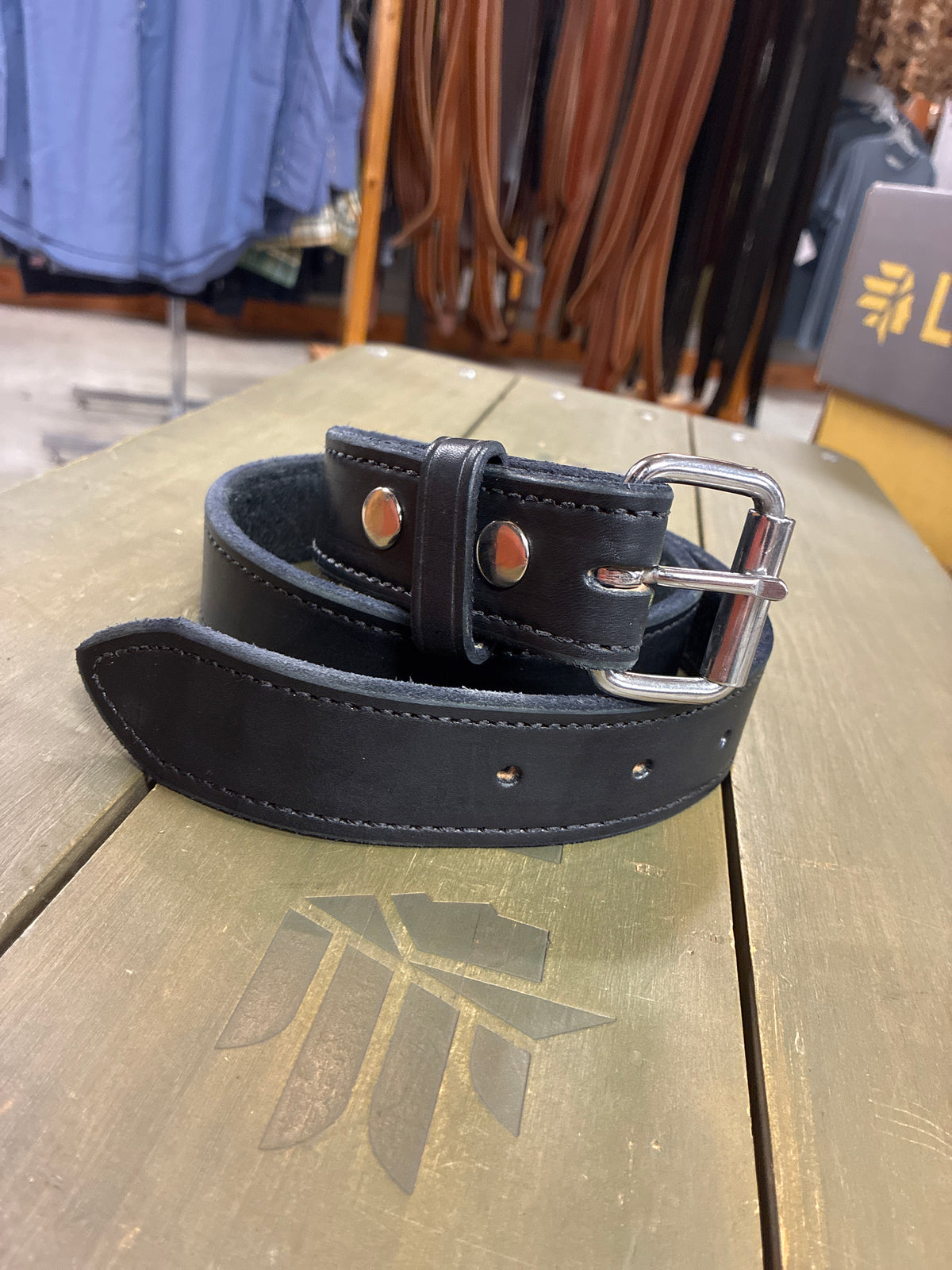 1-1/2” USA Made Leather belt