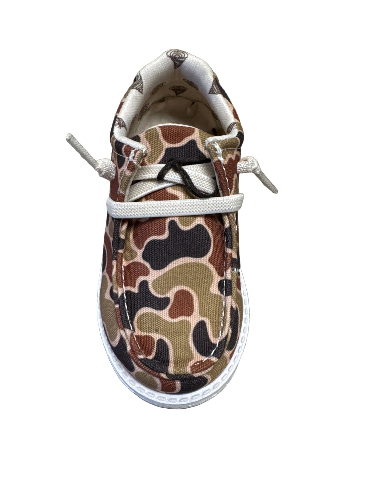 Kid’s Camo Twister Dutton slip-on Shoe