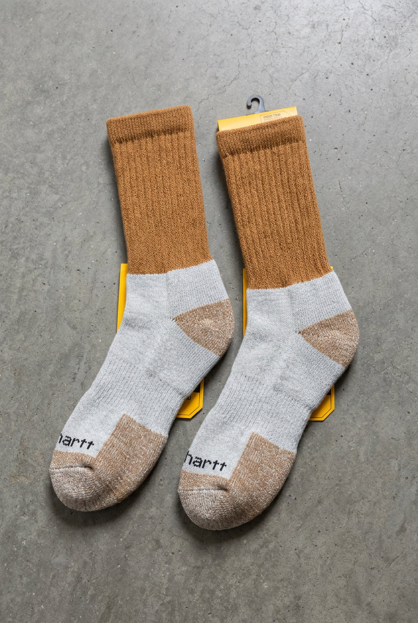 Heavyweight Synthetic-Wool Blend Boot Sock