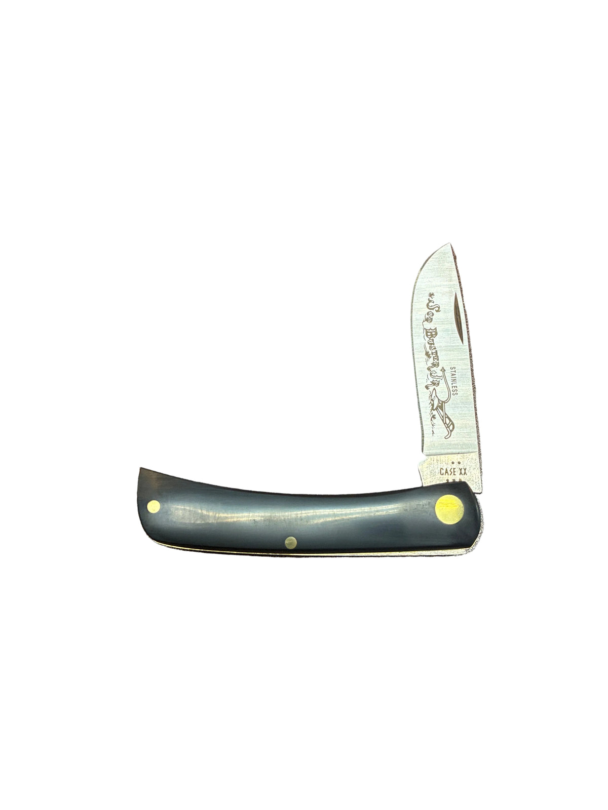 Black Synthetic Smooth Sod Buster Jr
