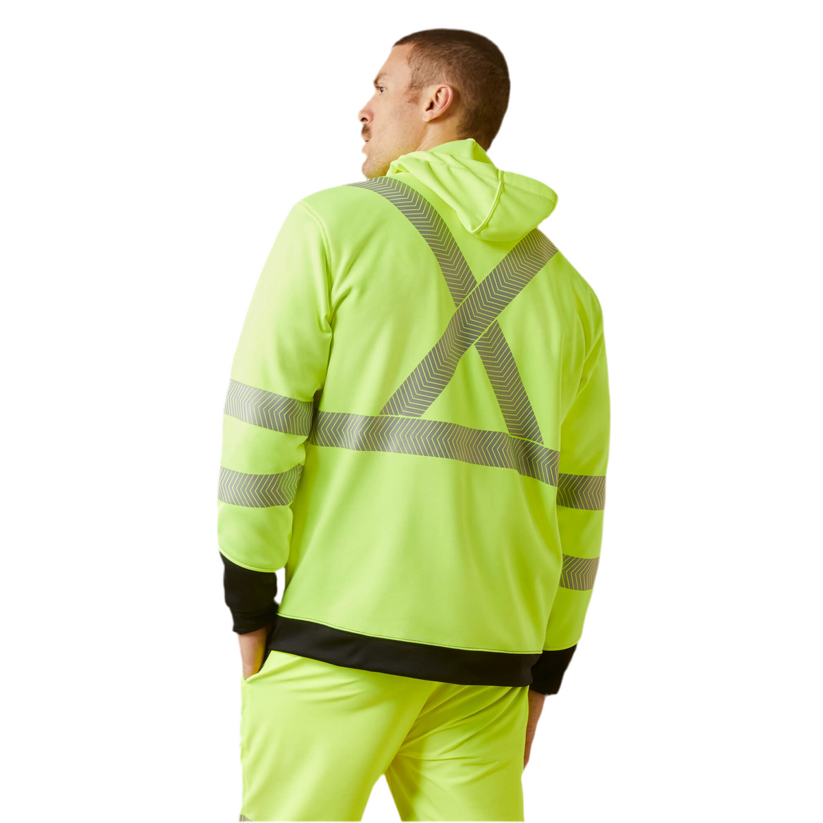 MNS Rebar Hi-Vis Full Zip Hoodie