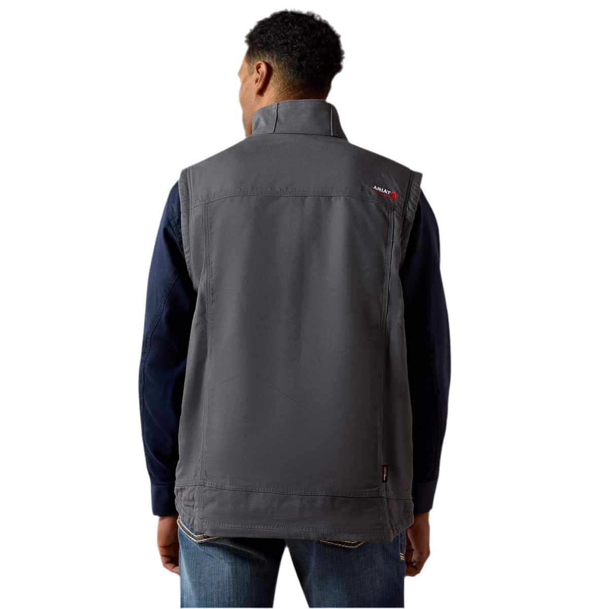 Ariat FR Duralight Stretch Canvas Vest (Gray)