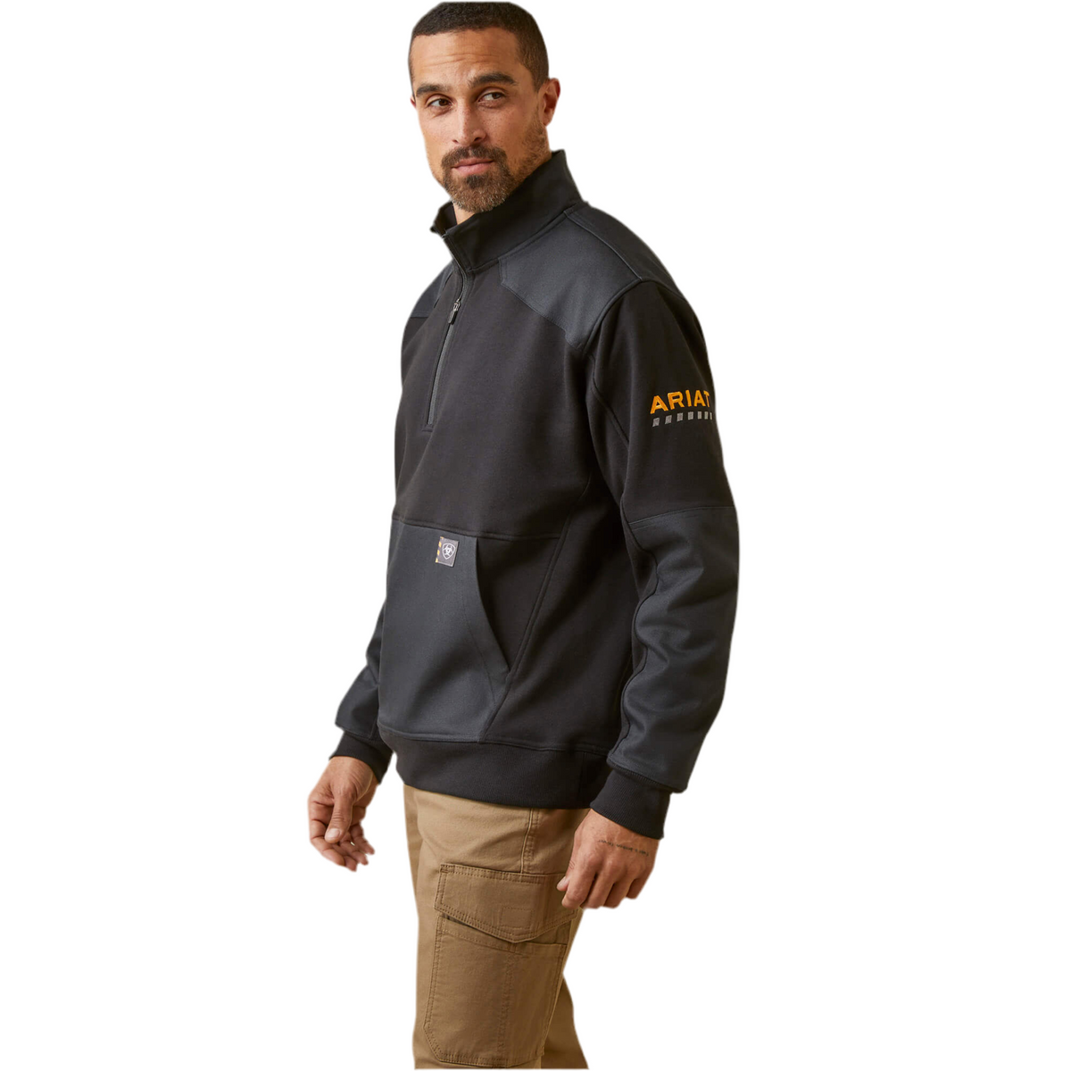 MNS Rebar Workman Duracanvas 1/4 Zip Sweatshirt