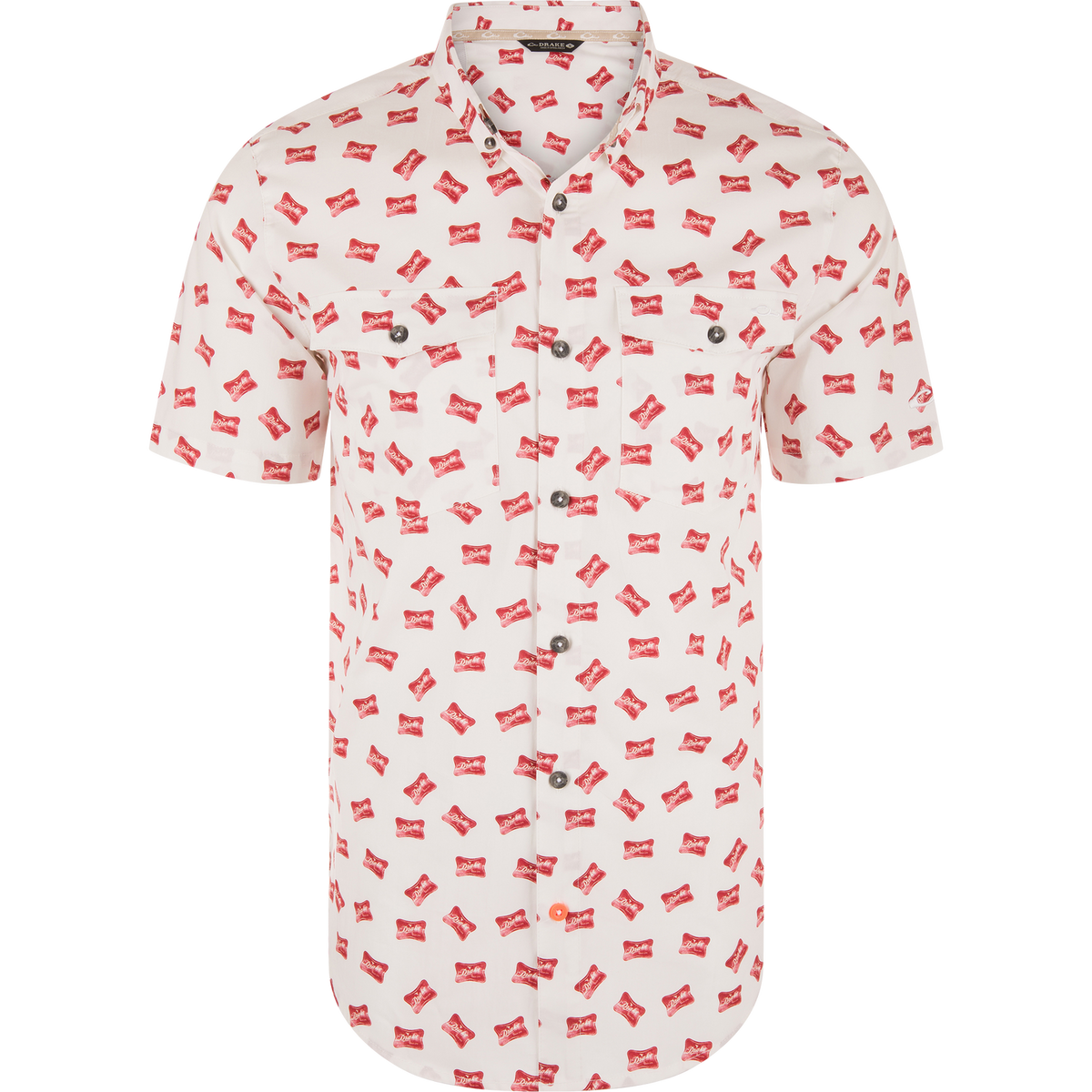 Cotton Drake Life Print Short Sleeve Shirt