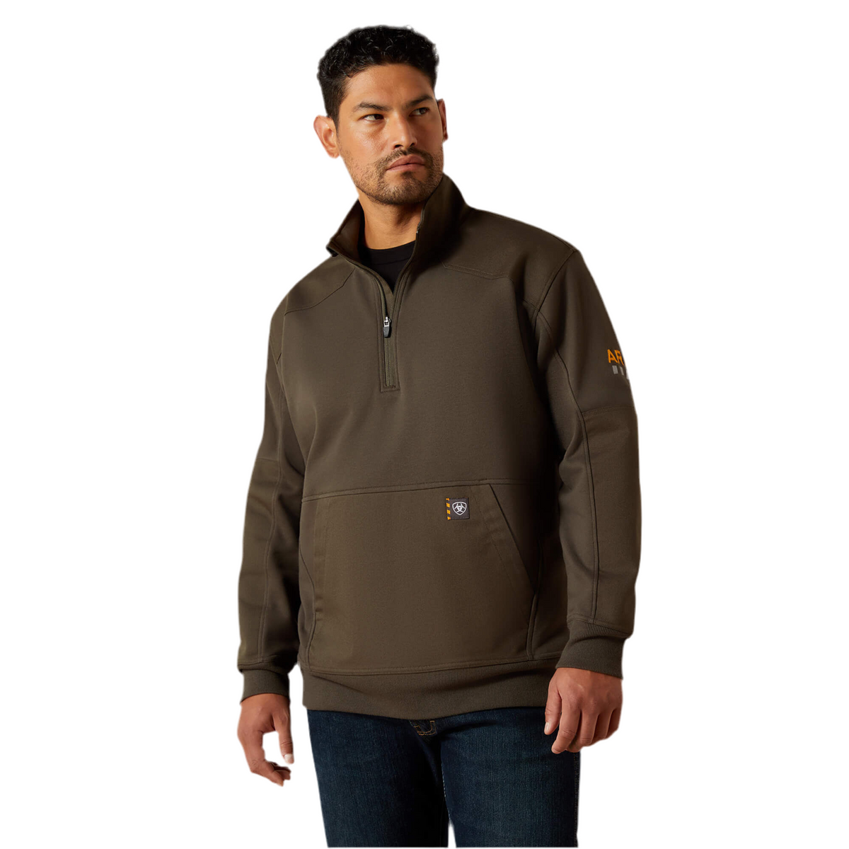 MNS Rebar Workman Duracanvas 1/4 Zip Sweatshirt