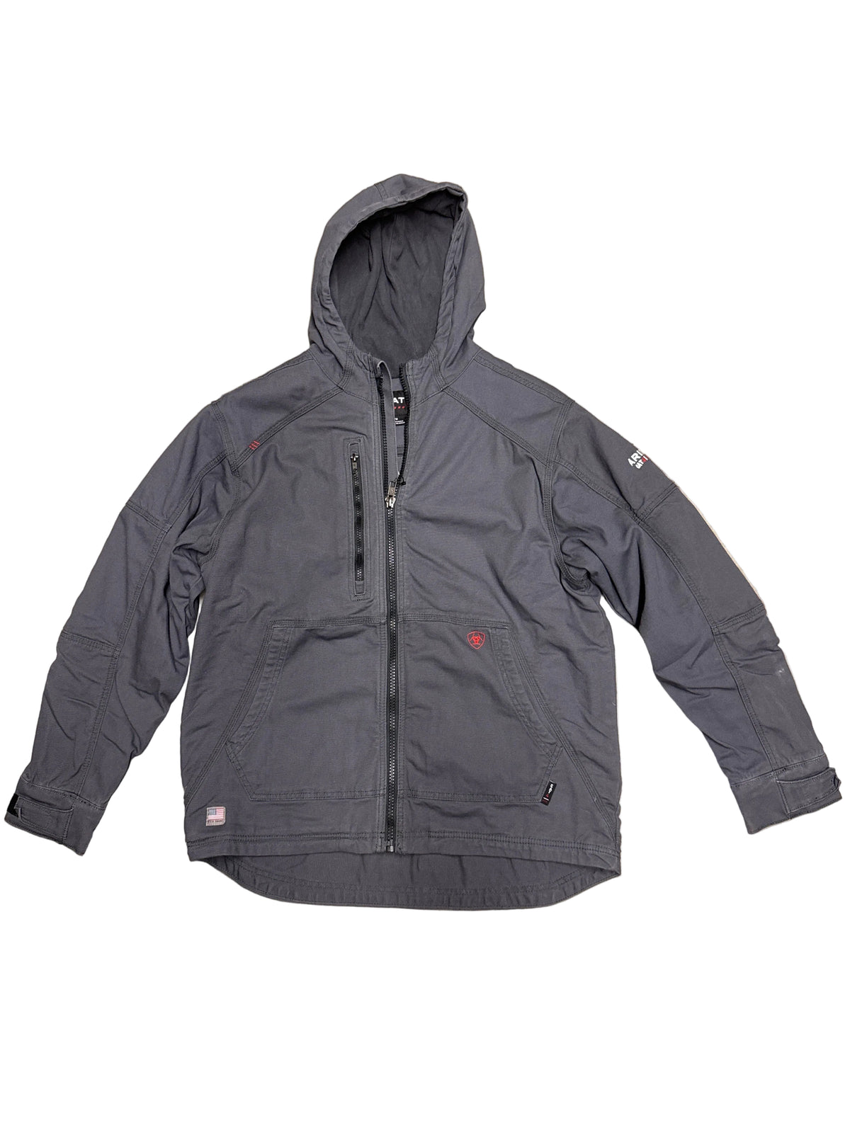 Ariat FR Duralight Stretch Canvas Jacket Grey